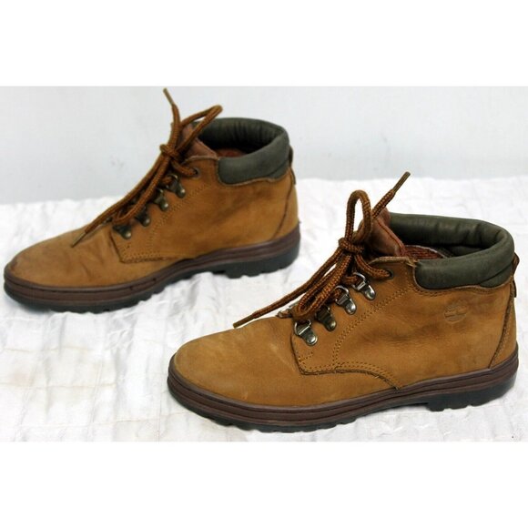 Timberland Kids Youth Brown Shoes Hiking Boots Size 6.5 Big Kids Adult Outdoor - Picture 2 of 9